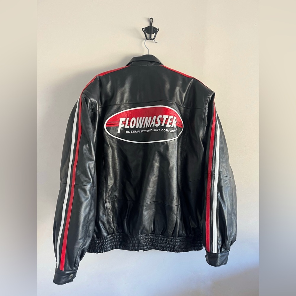 Vintage Flowmaster Leather Jacketet